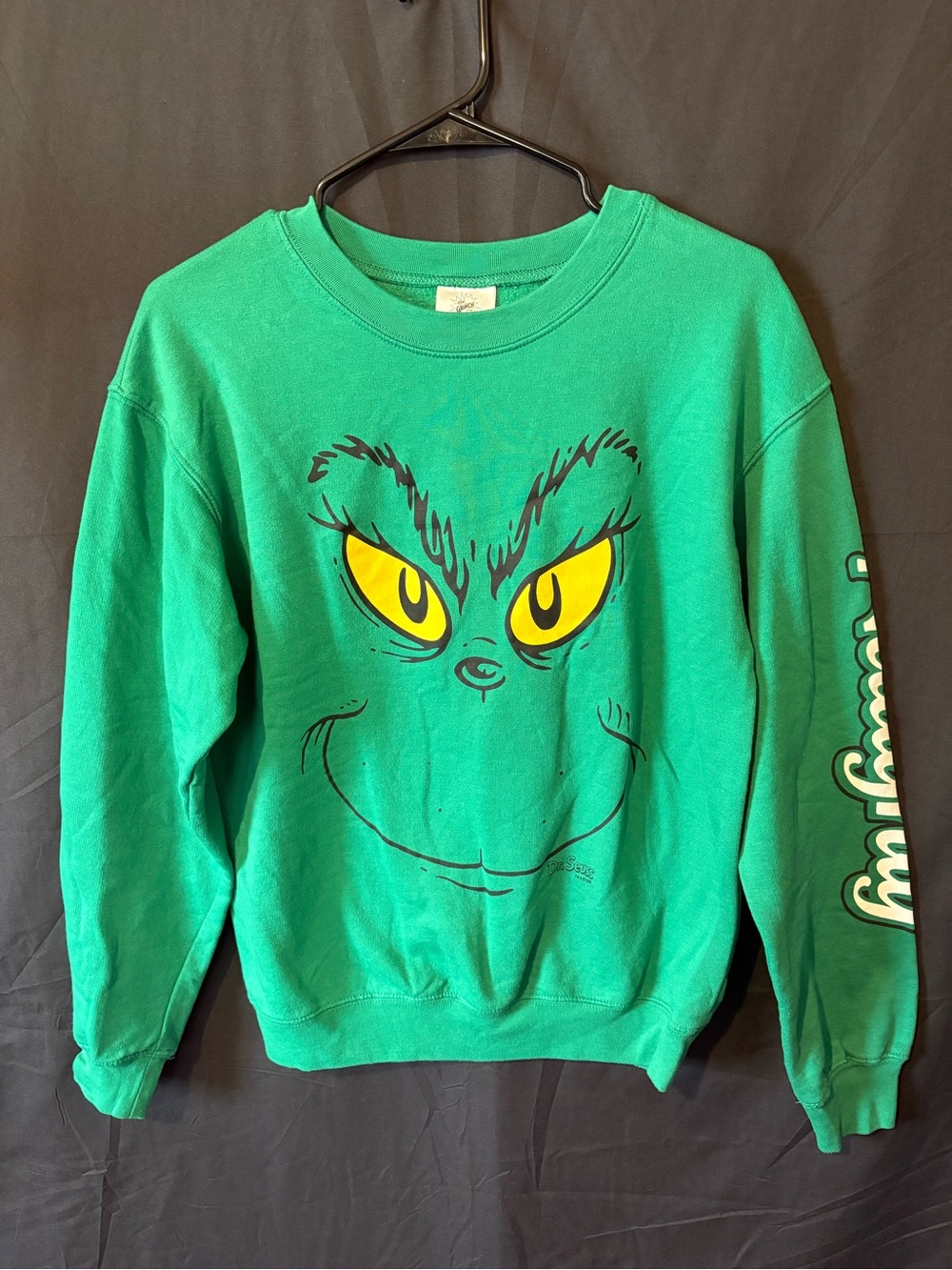 The Grinch Face Naughty Sweatshirt